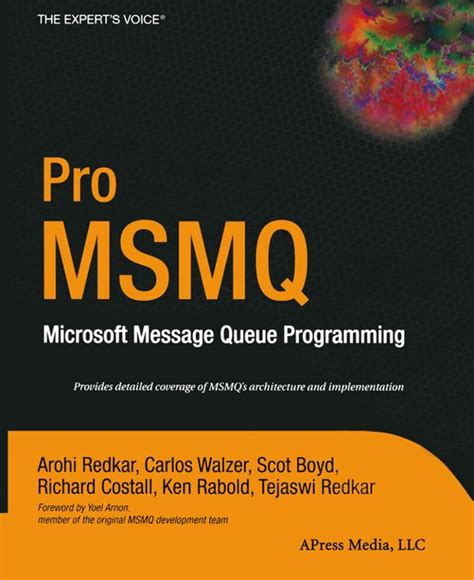 Pro MSMQ Microsoft Message Queue Programming PDF