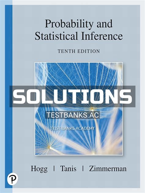 Probability And Statistical Inference Solutions Manual Epub