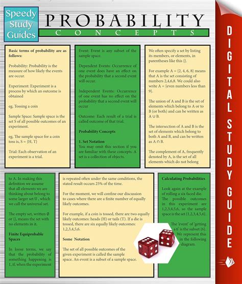 Probability Concepts Speedy Study Guides Doc