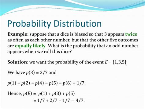 Probability Distribution Example And Solution Doc