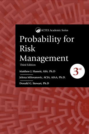 Probability For Risk Management Hassett Ebook PDF