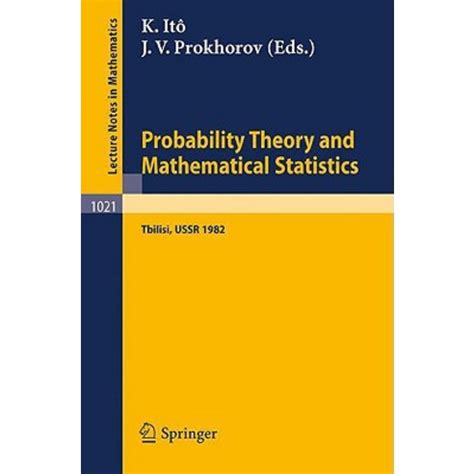 Probability Theory and Mathematical Statistics Proceedings of the Fourth USSR-Japan Symposium, held Doc