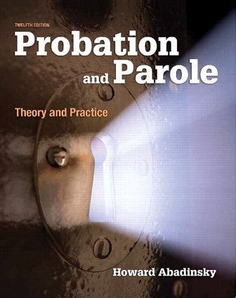 Probation Parole Theory Practice 12th PDF