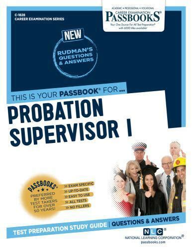 Probation SupervisorPassbooks Career Examination Passbooks Kindle Editon