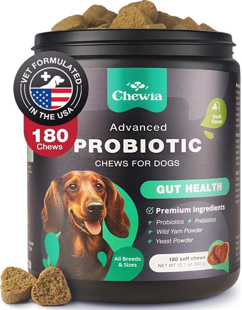 Probiotic Chews for Dogs: The Ultimate Guide to 10,000+ Beneficial Bacteria