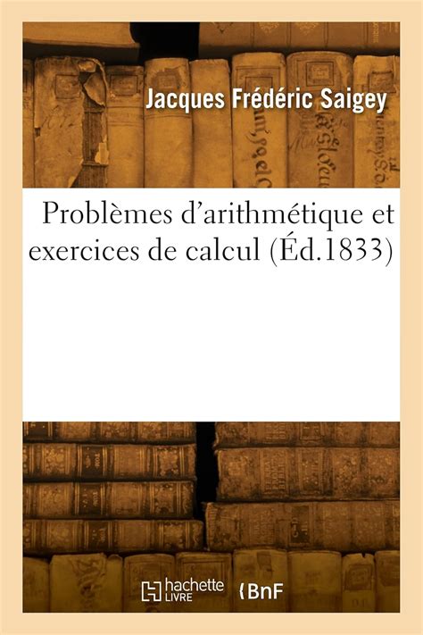 Probl Mes DArithm Tique Sur Les Questions Ordinaires de La Vie... Doc