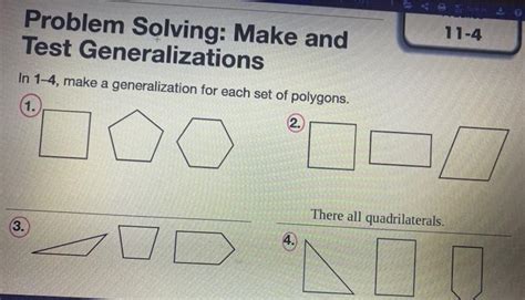 Problem Solving Make And Test Generalizations Answers Kindle Editon