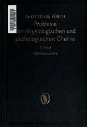 Probleme Der Physiologischen Und Pathologischen Chemie Bd. Gewebschemie... Doc