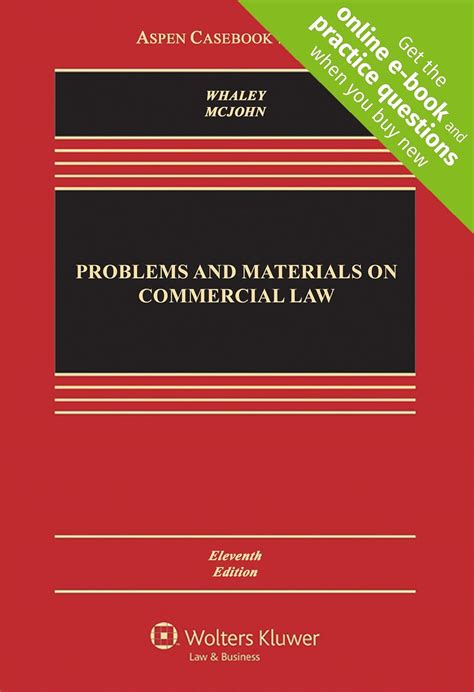 Problems and Materials on Commercial Law Aspen Casebook Series Doc