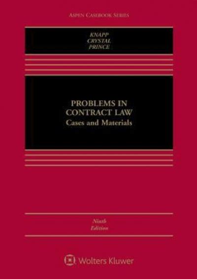 Problems in Contract Law Cases and Materials PDF