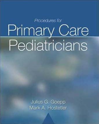 Procedures for Primary Care Pediatricians Epub