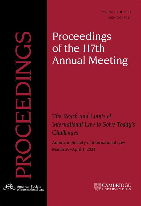 Proceedings ... Annual Meeting Doc