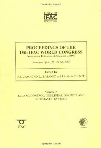 Proceedings of the 15th Ifac World Congress Epub