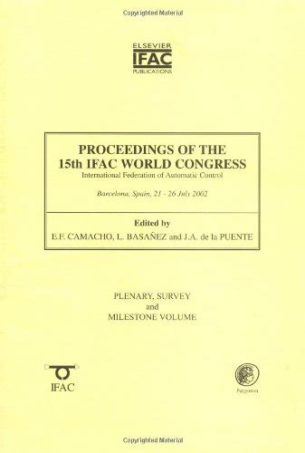 Proceedings of the 15th Ifac World Congress Control Design Vol. 2 Doc