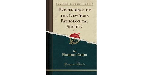 Proceedings of the New York Pathological Society... Doc