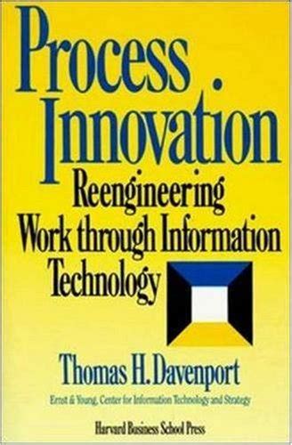 Process.Innovation.Reengineering.Work.Through.Information.Technology Ebook Kindle Editon
