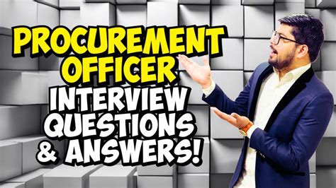 Procurement Officer Interview Question And Answer Kindle Editon