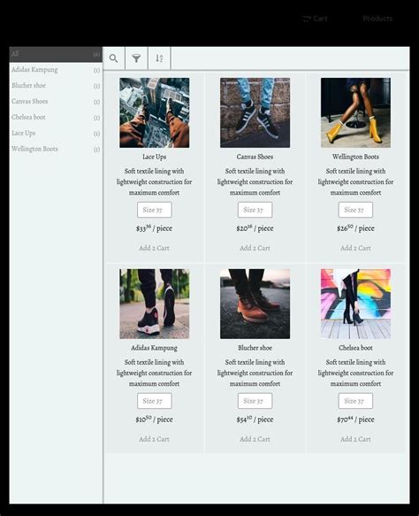 Product Catalog Website