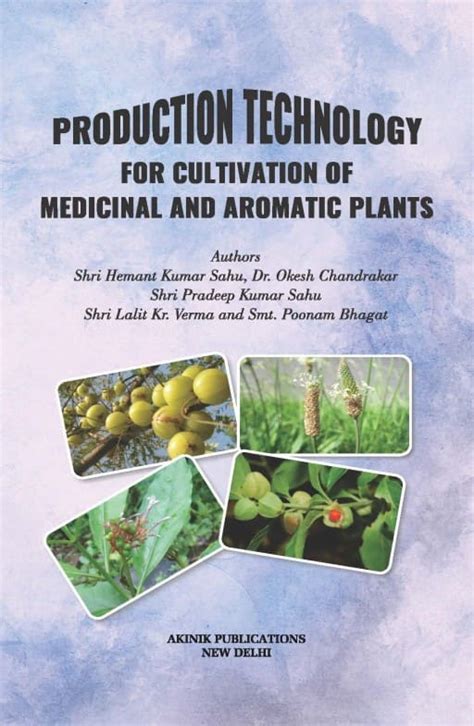 Production Technology of Medicinal and Aromatic Plants 1st Edition Epub