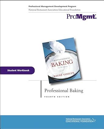 Professional Baking Student Workbook Doc