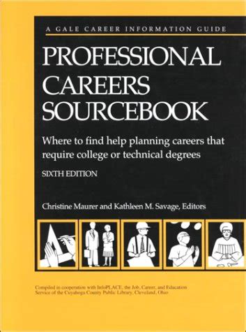 Professional Careers Sourcebook Where to Find Help Planning Careers that Require College or Technic Doc