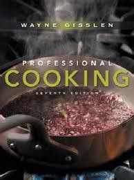 Professional Cooking 7th seventh edition Reader