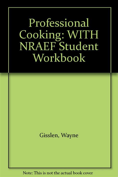 Professional Cooking WITH NRAEF Student Workbook PDF