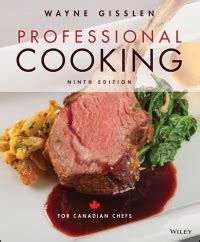 Professional Cooking for Canadian Chefs Kindle Editon