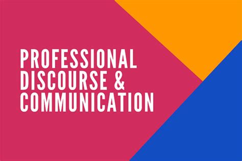 Professional Discourse Kindle Editon