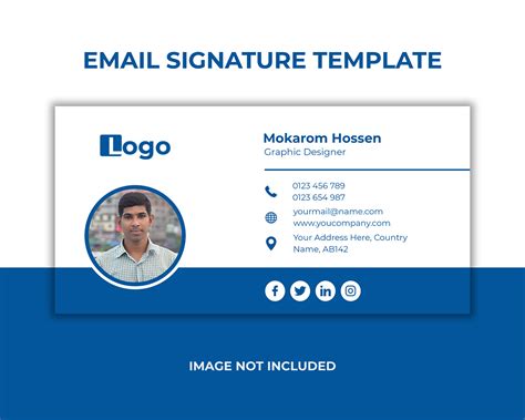 Professional Email Signature Templates Free