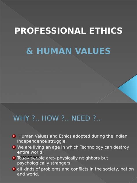 Professional Ethics and Human Values Reader