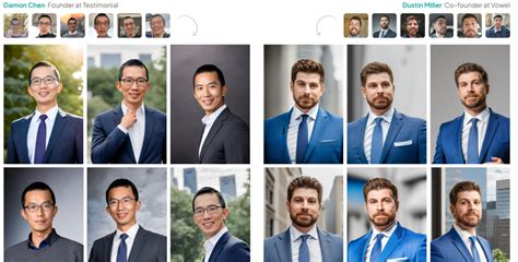 Professional Headshot AI Generator: 10,000+ Faces Without Photoshoots