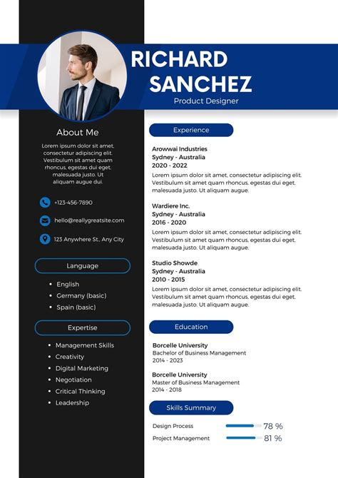 Professional Resume: