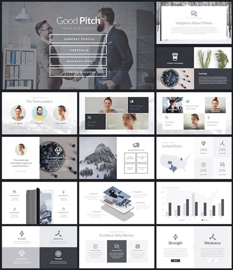 Professional templates: