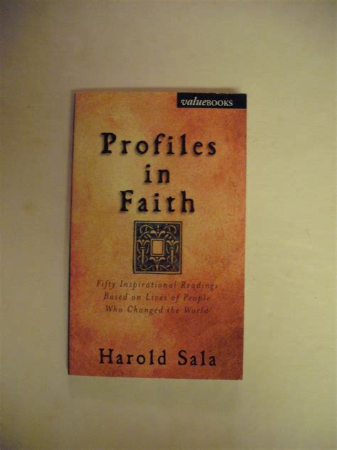 Profiles in Faith Inspirational Readings Based on Lives of People Who Changed the World Value Book Ser Reader