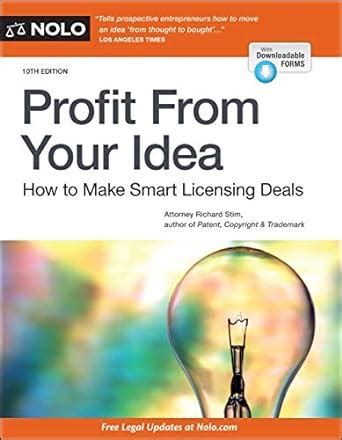 Profit From Your Idea How to Make Smart Licensing Deals PDF