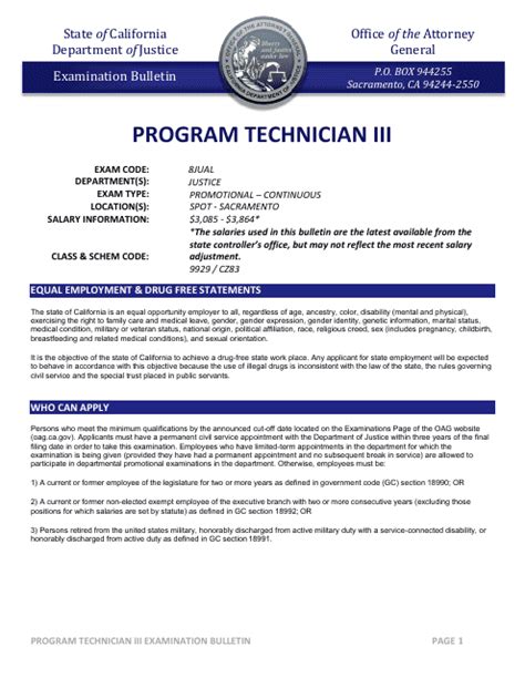 Program Technician Pdf Reader