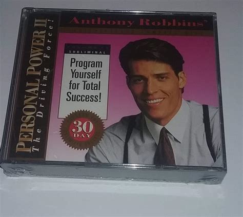 Program Yourself for Total Success Anthony Robbins Personal Power II The Driving Force Volume 11 Reader