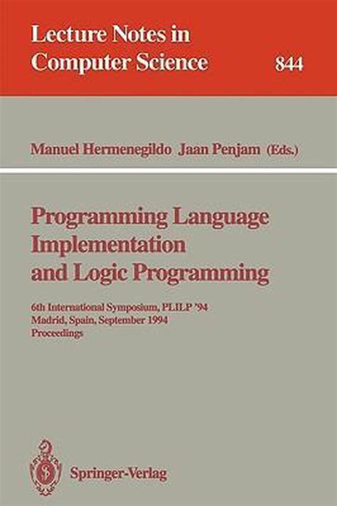 Programming Language Implementation and Logic Programming 6th International Symposium Kindle Editon