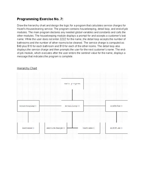 Programming Logic Design Chapter 7 Exercise Answers Reader