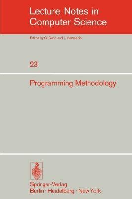 Programming Methodology 4th Informatik Symposium PDF