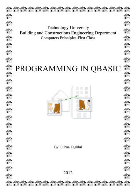 Programming in Q-Basic for Engineering Technology PDF