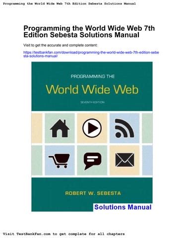 Programming the World Wide Web 7th Edition Reader