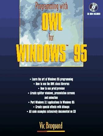 Programming with Owl for Windows 95 Kindle Editon