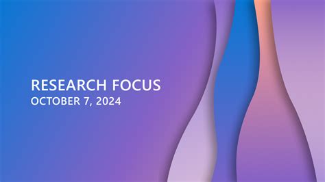 Programs and Research Focus