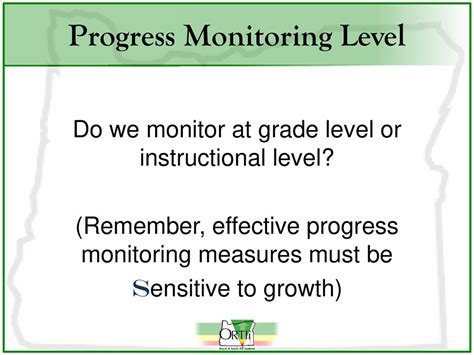 Progress Monitor At Instructional Or Grade Level Ebook PDF