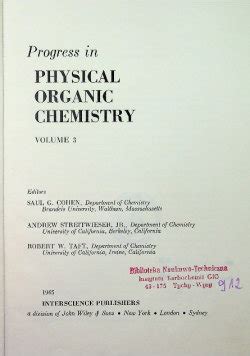 Progress in Physical Organic Chemistry Doc