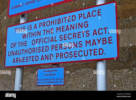 Prohibited Places: