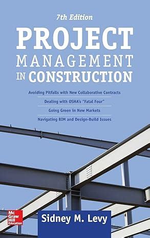 Project Management in Construction Seventh Edition PDF