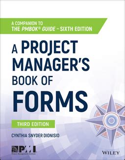 Project Managers Book Forms Companion Doc